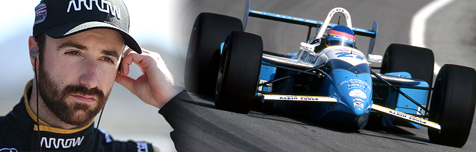 James Hinchcliffe and Jacques Villeneuve