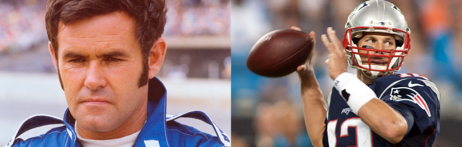Al Unser and Tom Brady