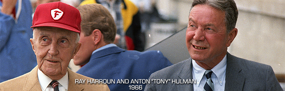 Ray Harroun and Tony Hulman