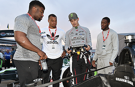 Graham Rahal and the Dallas Cowboys