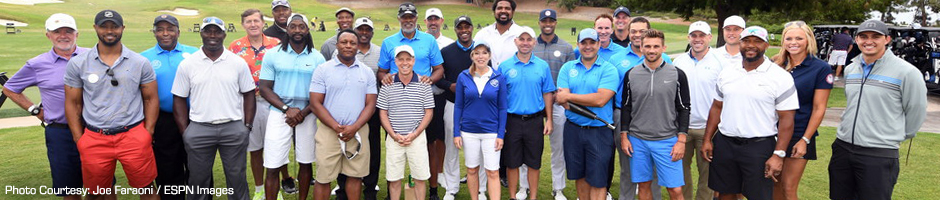 Graham Rahal at the ESPY Golf Outing