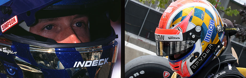 Greg Moore and James Hinchcliffe