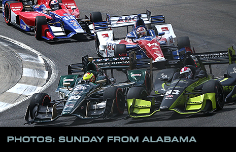 Spencer Pigot and Charlie Kimball