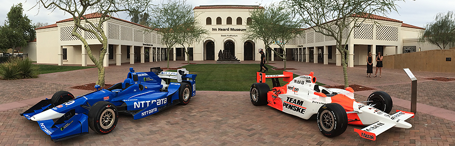 Tony Kanaan and Helio Castroneves