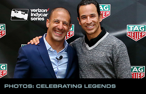 Tony Kanaan and Helio Castroneves