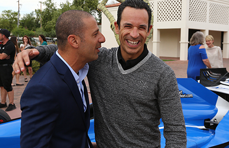 Tony Kanaan and Scott Dixon