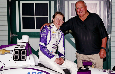 Zach Veach and A.J. Foyt