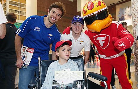 Carlos Munoz and Zach Veach