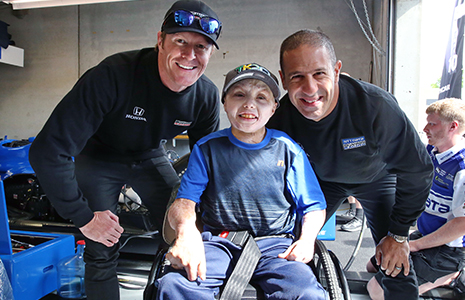 Tony Kanaan and Scott Dixon