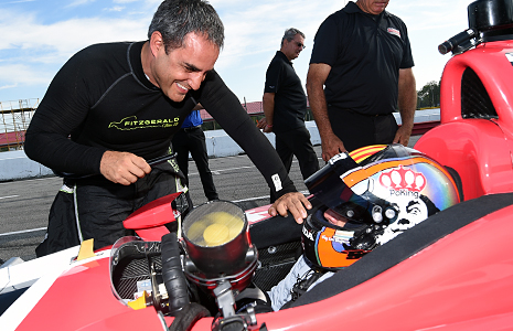 Juan Pablo Montoya and Oriol Servia