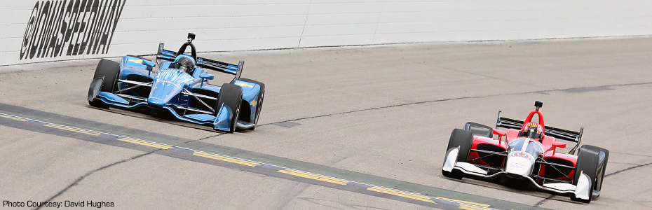 Juan Pablo Montoya and Oriol Servia