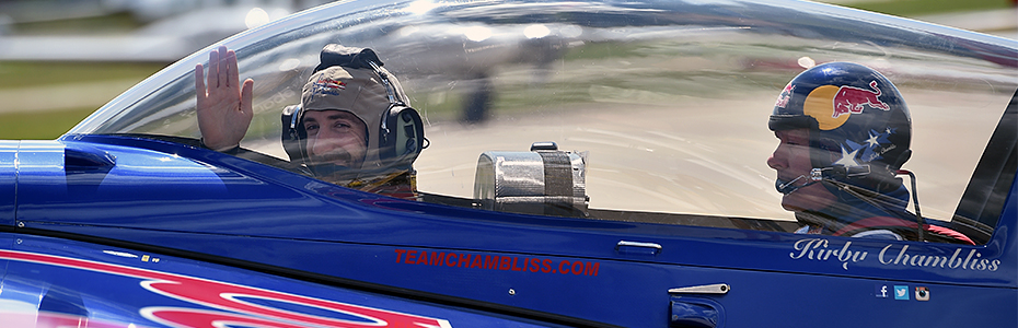 James Hinchcliffe and Kirby Chambliss