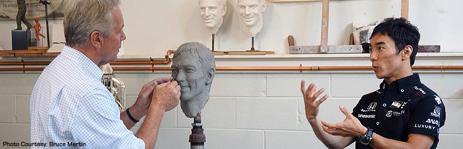 Takuma Sato and Will Behrends