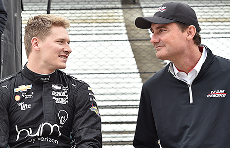Tim Cindric and Josef Newgarden