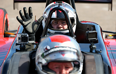 Mario Andretti and Kenneth Acton