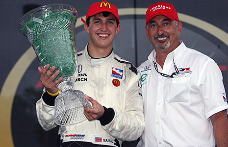 Graham Rahal and Bobby Rahal