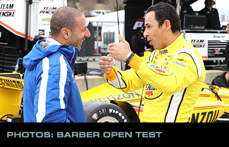 Tony Kanaan and Helio Castroneves