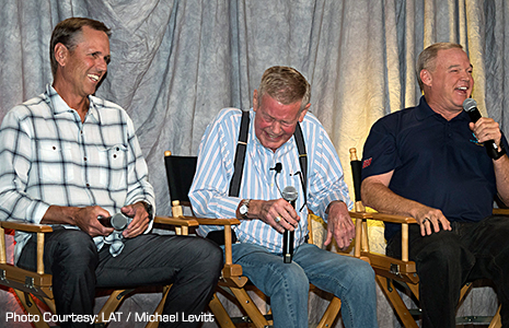 Johnny Unser, Bobby Unser, and Al Unser Jr.