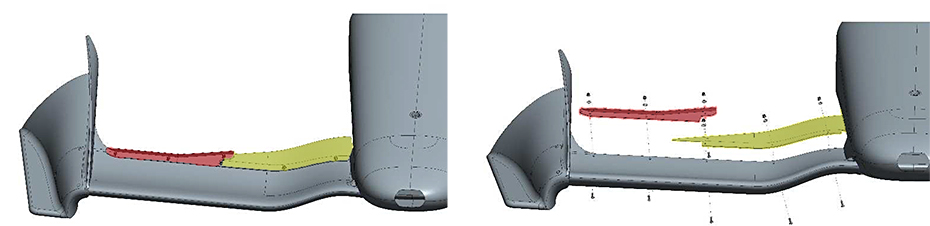 Dallara Superspeedway Front Wing