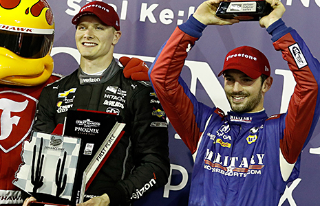 Josef Newgarden and Alexander Rossi