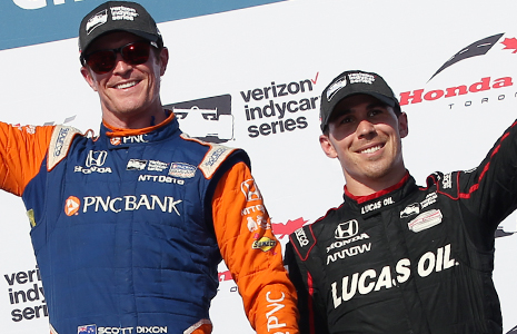 Scott Dixon and Robert Wickens