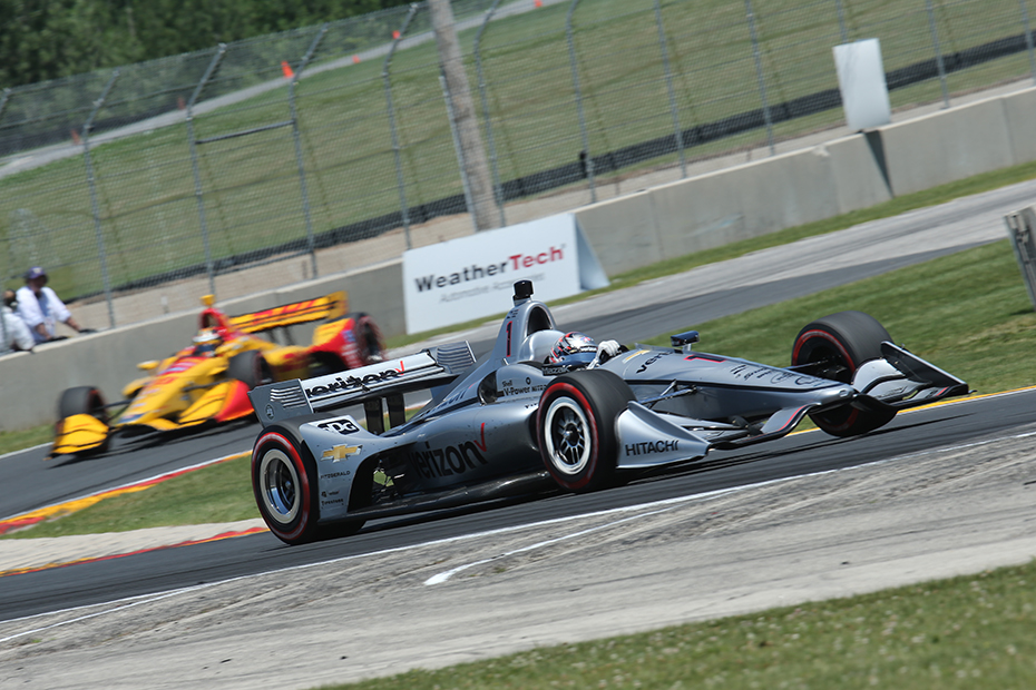 Josef Newgarden and Ryan Hunter-Reay