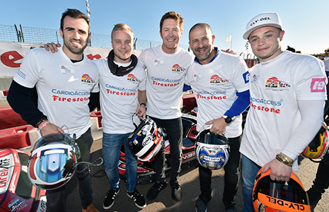 Drivers at Kart4Kids