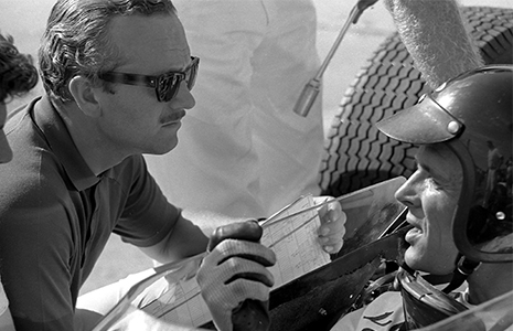 Colin Chapman and Dan Gurney