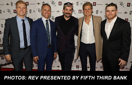 INDYCAR drivers at Rev