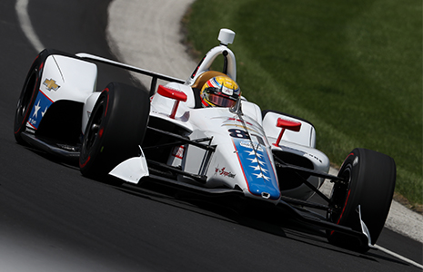 Ben Hanley Indy 500 practice