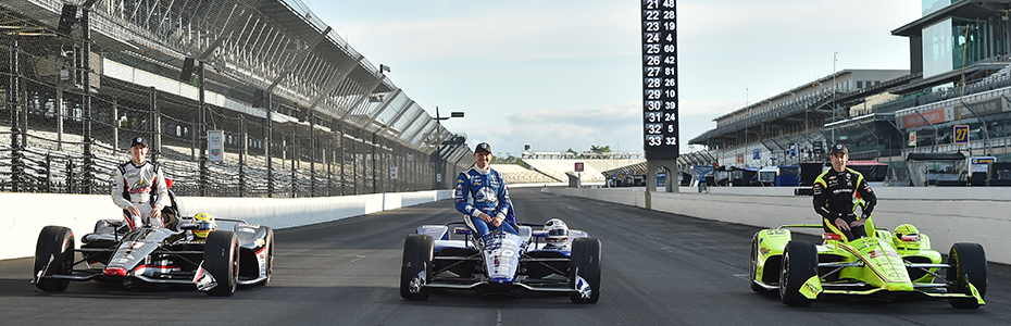Indy 500 front row photo
