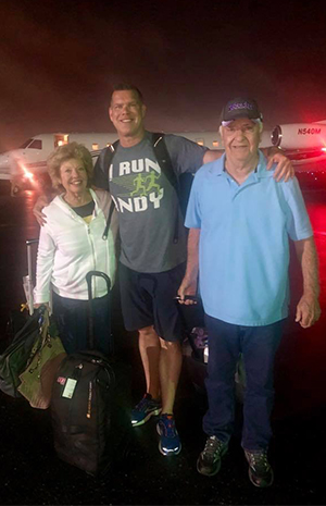 Jake Query with Joyce and Bill Vukovich Jr.