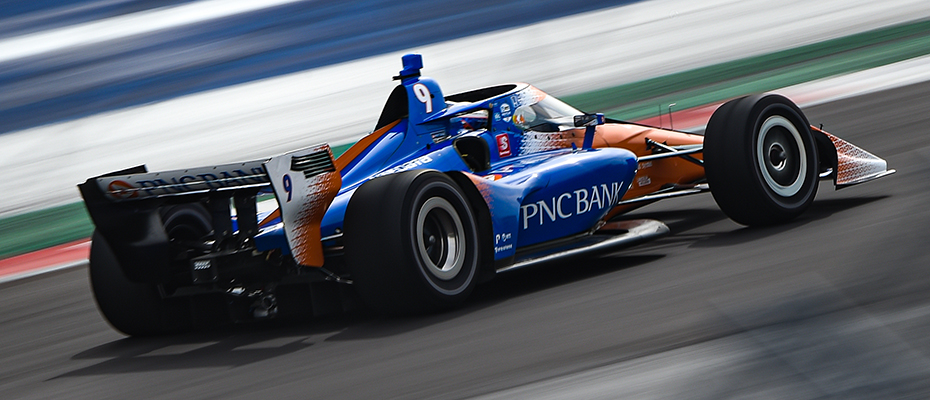 Scott Dixon on track at COTA
