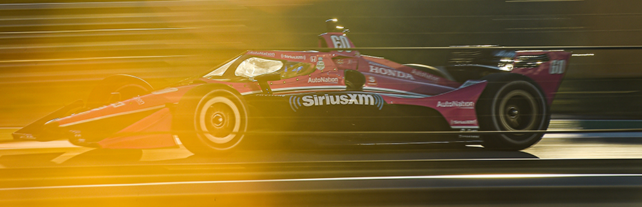 Jack Harvey in the Meyer Shank Racing car.