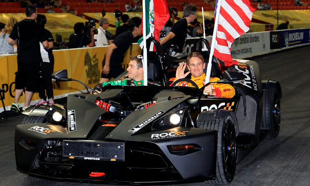 Hunter-Reay debuts at Race Of Champions