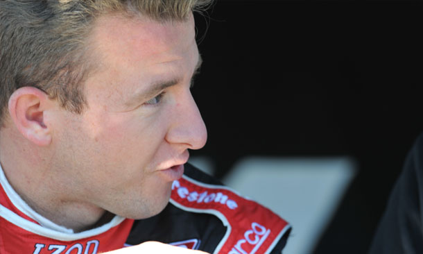 AJ Allmendinger at Barber Motorsports Park
