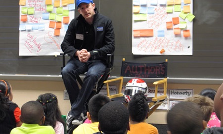 thumbnail for Mr. Kimball brings weighty subject into classroom