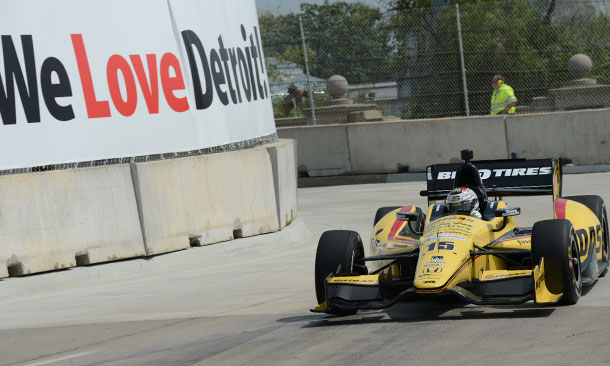 Graham Rahal at Detroit Belle Isle