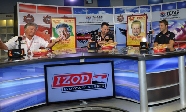 Three generations of Andrettis celebrate with sandwiches