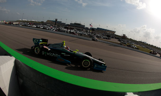 Josef Newgarden at Iowa Speedway