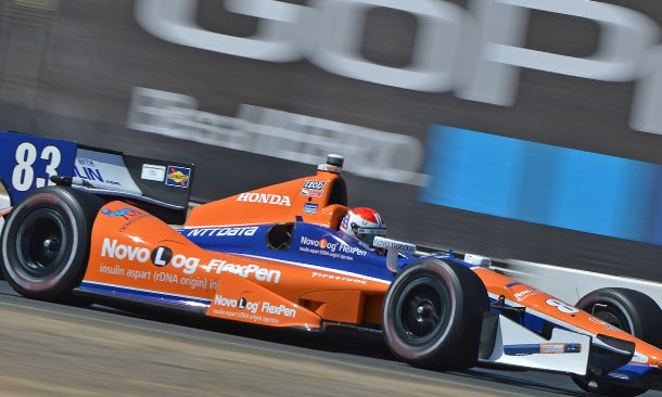 Charlie Kimball at Sonoma