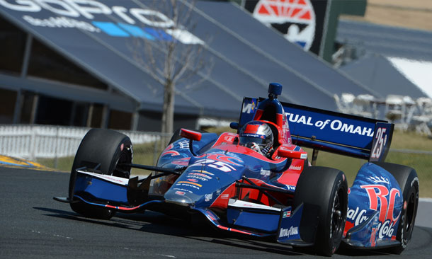 Marco Andretti at Sonoma