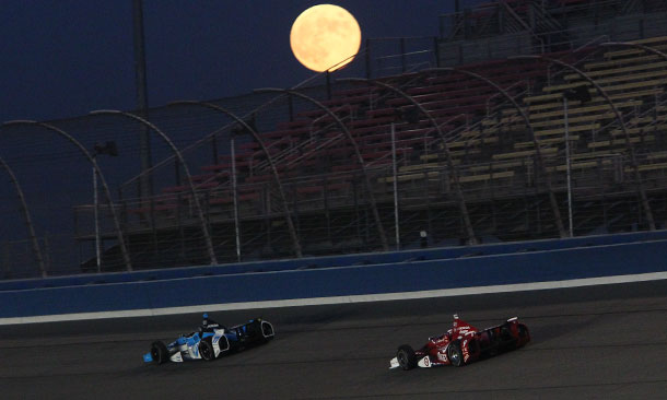 Full Moon over Auto Club Speedway