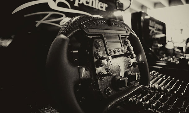 Mike Conway Steering Wheel