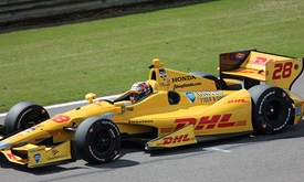 Thumbnail for Hunter-Reay quickest in first Barber practice