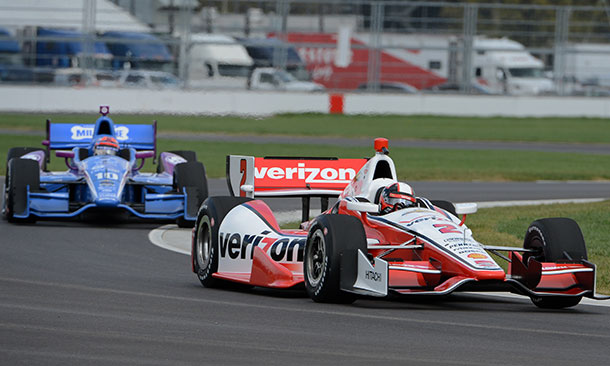 Juan Pablo Montoya and Tony Kanaan