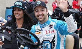 Thumbnail for James Hinchcliffe diagnosed with concussion, will need to be re-evaluated before being cleared to drive