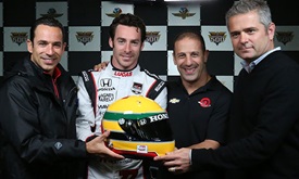 Thumbnail for Notes: Pagenaud auctions Senna tribute helmet