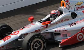 Thumbnail for Ganassi duo tops chart in Indianapolis 500 tuneup