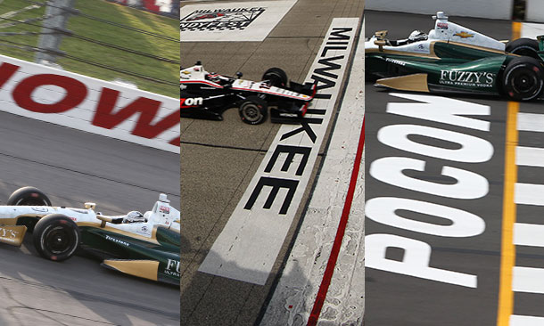Iowa Speedway, Milwaukee Mile, Pocono Raceway